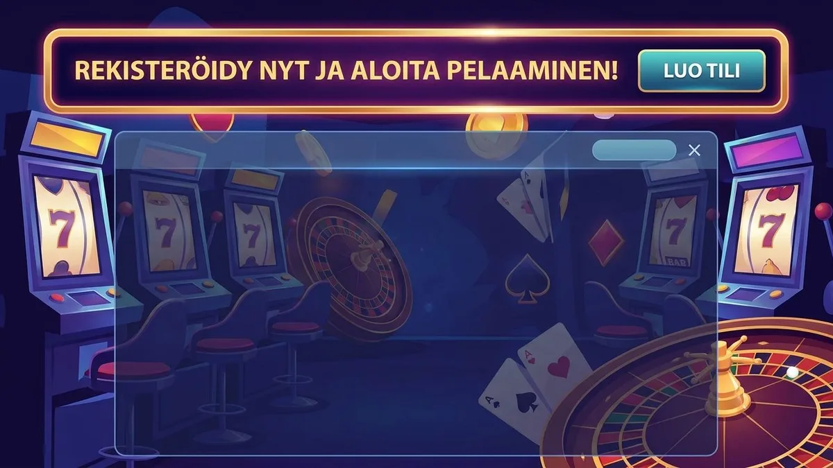 Rekisteröityminen bonuksella